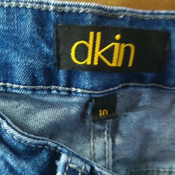 DKIN 10 EMBELLISHED skinny ankle jeans - Picture 8 of 8